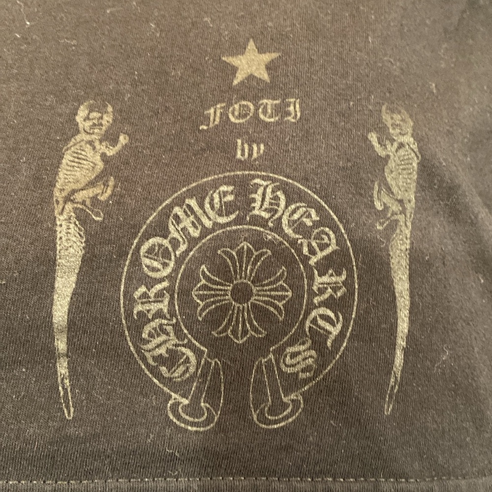 Chrome Hearts Foti Long Sleeve Black Shirt in Size L - Picture 11 of 11